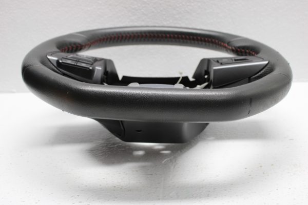 2015-2021 SUBARU WRX STI STEERING WHEEL ASSEMBLY RED STITCHED OEM - Image 2