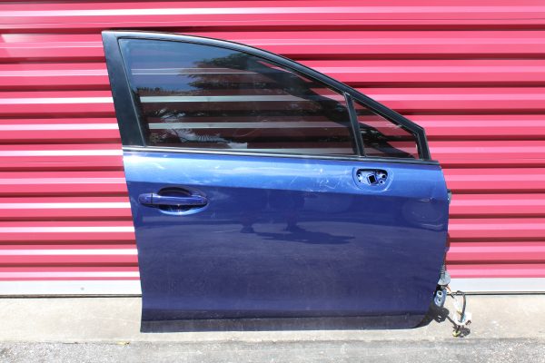 2015-2021 SUBARU WRX & STI FRONT RH DOOR ASSEMBLY LAPIS BLUE PASSENGER SIDE OEM