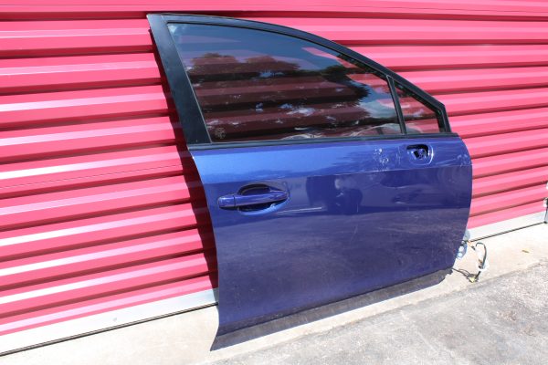 2015-2021 SUBARU WRX & STI FRONT RH DOOR ASSEMBLY LAPIS BLUE PASSENGER SIDE OEM - Image 2
