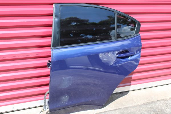 2015-2021 SUBARU WRX & STI REAR LH DOOR ASSEMBLY DRIVERS SIDE LAPIS BLUE OEM - Image 2
