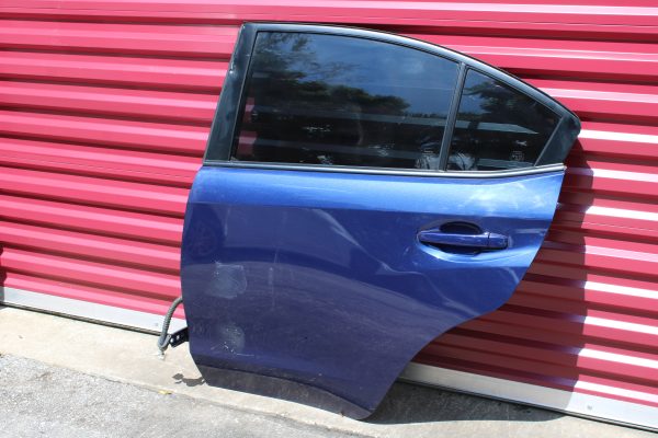 2015-2021 SUBARU WRX & STI REAR LH DOOR ASSEMBLY DRIVERS SIDE LAPIS BLUE OEM - Image 3