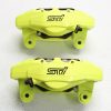 2018-2021 SUBARU WRX STI 6 POT FRONT & REAR BREMBO BRAKE CALIPERS 24K MILES - Image 6