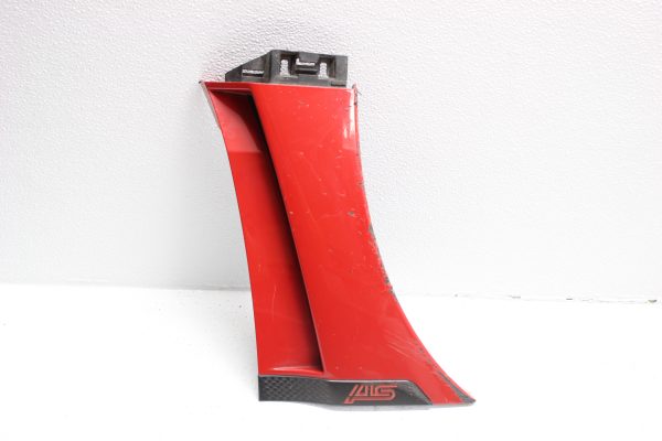 2015-2021 SUBARU WRX STI LH DRIVER SIDE FENDER GARNISH RED OEM - Image 2