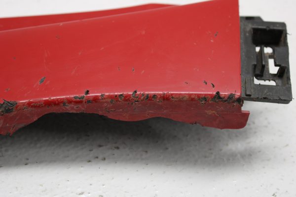 2015-2021 SUBARU WRX STI LH DRIVER SIDE FENDER GARNISH RED OEM - Image 9