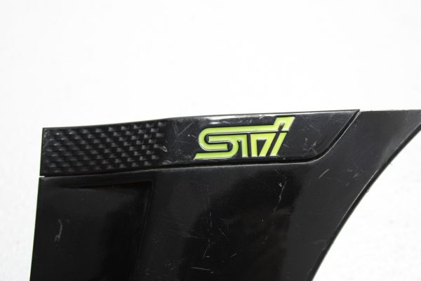 2015-2021 SUBARU WRX & STI RH FENDER GARNISH TRIM PASSENGER SIDE BLACK - Image 9