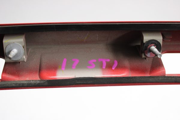 2015-2021 SUBARU WRX & STI TRUNK LOWER GARNISH TRIM RED OEM 91112FJ040 - Image 9