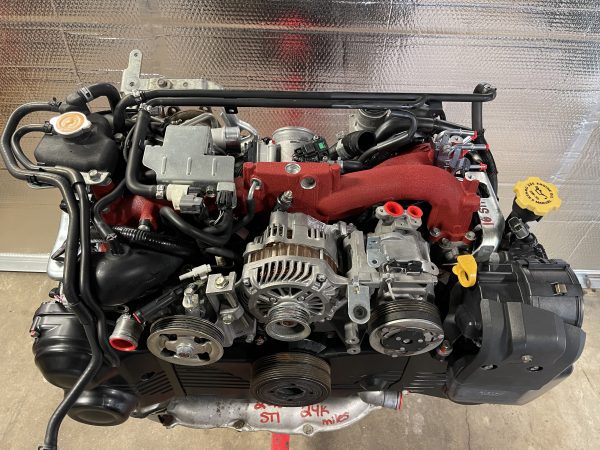 2008-2018 SUBARU WRX STI ENGINE MOTOR LONG BLOCK & VF48 TURBO EJ257 24K MILES - Image 4