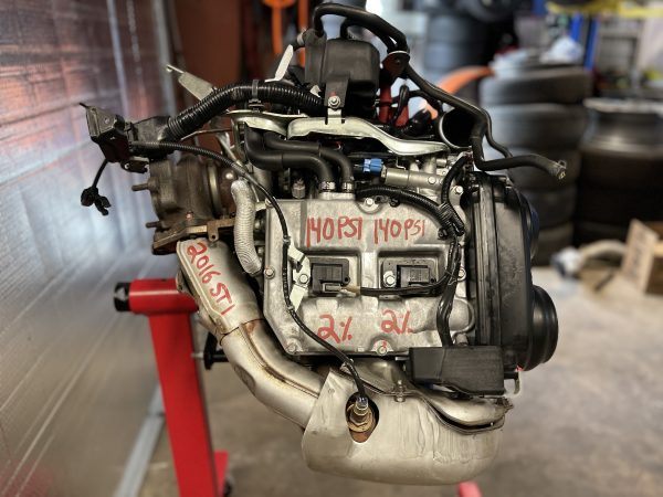 2008-2018 SUBARU WRX STI ENGINE MOTOR LONG BLOCK & VF48 TURBO EJ257 24K MILES - Image 5