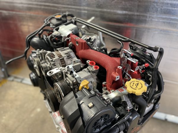 2008-2018 SUBARU WRX STI ENGINE MOTOR LONG BLOCK & VF48 TURBO EJ257 24K MILES - Image 8