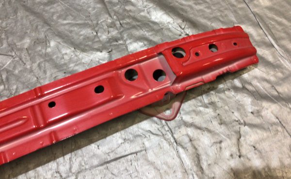 2015-2021 SUBARU WRX STI REAR CRASH BAR BUMPER BEAM RED OEM - Image 3