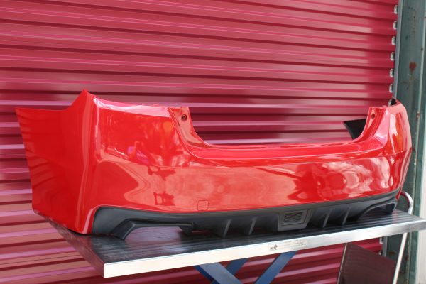 2015-2021 SUBARU WRX & STI REAR BUMPER COVER ASSEMBLY RED OEM - Image 2