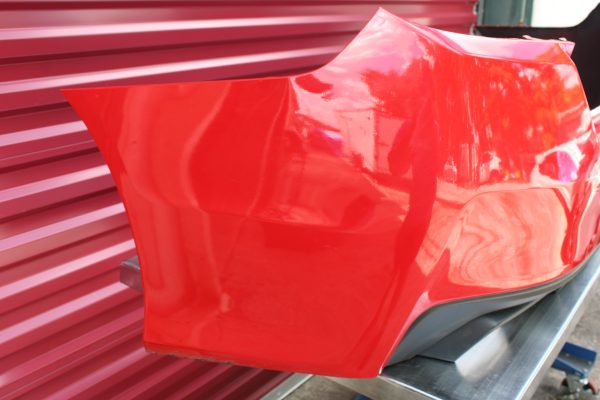 2015-2021 SUBARU WRX & STI REAR BUMPER COVER ASSEMBLY RED OEM - Image 4