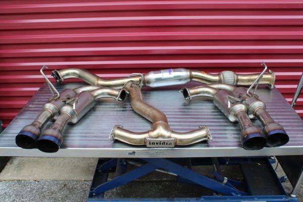 2015-2021 SUBARU WRX & STI INVIDIA R400 GEMINI CAT BACK EXHAUST W/ TITANIUM TIPS