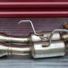 2015-2021 SUBARU WRX & STI INVIDIA R400 GEMINI CAT BACK EXHAUST W/ TITANIUM TIPS - Image 4