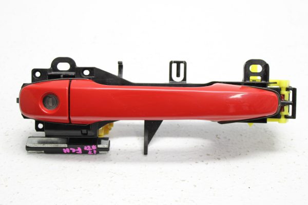 2015-2021 SUBARU WRX & STI FRONT EXTERIOR LH DRIVER SIDE DOOR HANDLE RED OEM - Image 2