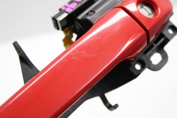 2015-2021 SUBARU WRX & STI FRONT EXTERIOR LH DRIVER SIDE DOOR HANDLE RED OEM - Image 6