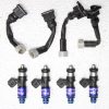 02-14 SUBARU WRX & 07-21 STI FUEL INJECTOR CLINIC TOPFEED 1650CC INJECTORS FIC - Image 2