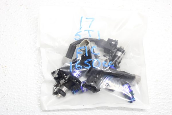 02-14 SUBARU WRX & 07-21 STI FUEL INJECTOR CLINIC TOPFEED 1650CC INJECTORS FIC - Image 10