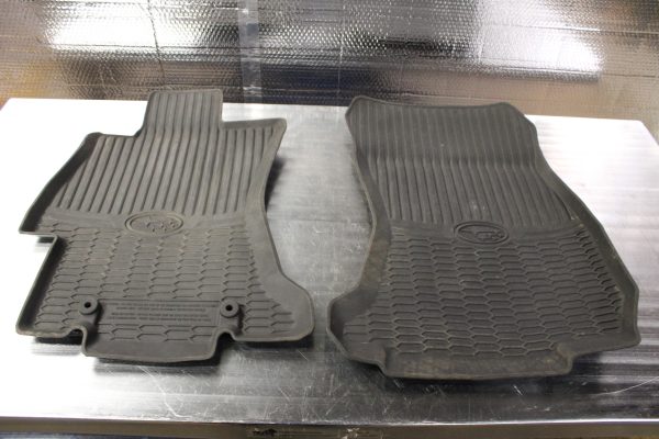 2015-2021 SUBARU WRX & STI RUBBER ALL WEATHER INTERIOR FLOOR MATS FRONT LH/RH OEM