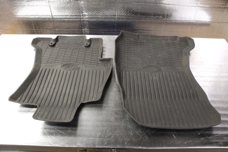 20152021 SUBARU WRX & STI RUBBER ALL WEATHER INTERIOR FLOOR MATS FRONT LH/RH OEM