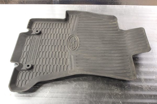 2015-2021 SUBARU WRX & STI RUBBER ALL WEATHER INTERIOR FLOOR MATS FRONT LH/RH OEM - Image 4