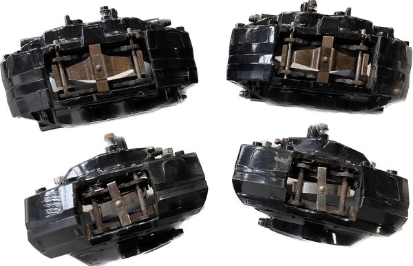2008-2017 SUBARU WRX STI FRONT & REAR BREMBO BRAKE CALIPERS OEM 57K MILES - Image 2