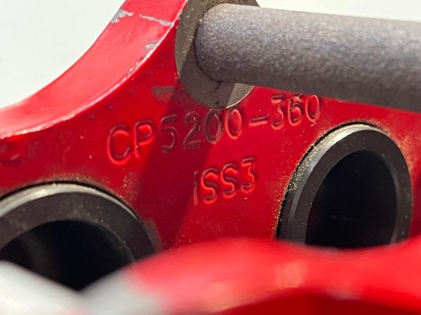 AP RACING FRONT 4 PISTON BRAKE CALIPERS RED CP5200 - Image 9