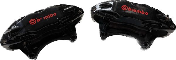2008-2017 SUBARU WRX STI FRONT & REAR BREMBO BRAKE CALIPERS OEM 57K MILES - Image 9