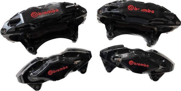 2008-2017 SUBARU WRX STI FRONT & REAR BREMBO BRAKE CALIPERS OEM 57K MILES