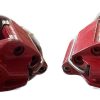 AP RACING FRONT 4 PISTON BRAKE CALIPERS RED CP5200 - Image 7