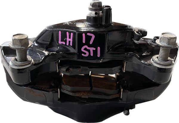 2008-2017 SUBARU WRX STI REAR LH BREMBO BRAKE CALIPER DRIVERS SIDE 41K MILES - Image 4