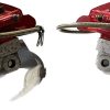 AP RACING FRONT 4 PISTON BRAKE CALIPERS RED CP5200 - Image 3