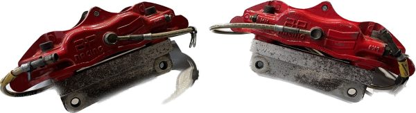 AP RACING FRONT 4 PISTON BRAKE CALIPERS RED CP5200 - Image 3
