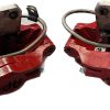 AP RACING FRONT 4 PISTON BRAKE CALIPERS RED CP5200 - Image 5