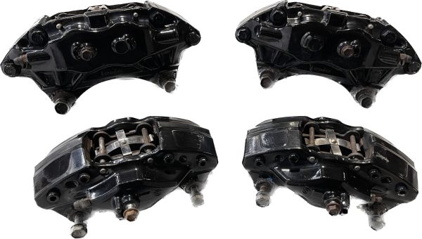 2008-2017 SUBARU WRX STI FRONT & REAR BREMBO BRAKE CALIPERS OEM 57K MILES - Image 3