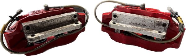 AP RACING FRONT 4 PISTON BRAKE CALIPERS RED CP5200 - Image 4