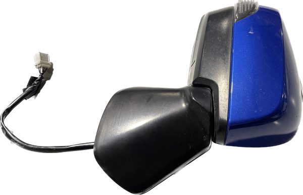 2015-2021 SUBARU WRX STI RH SIDE VIEW MIRROR W/ TURN SIGNAL PASSENGER SIDE BLUE - Image 6