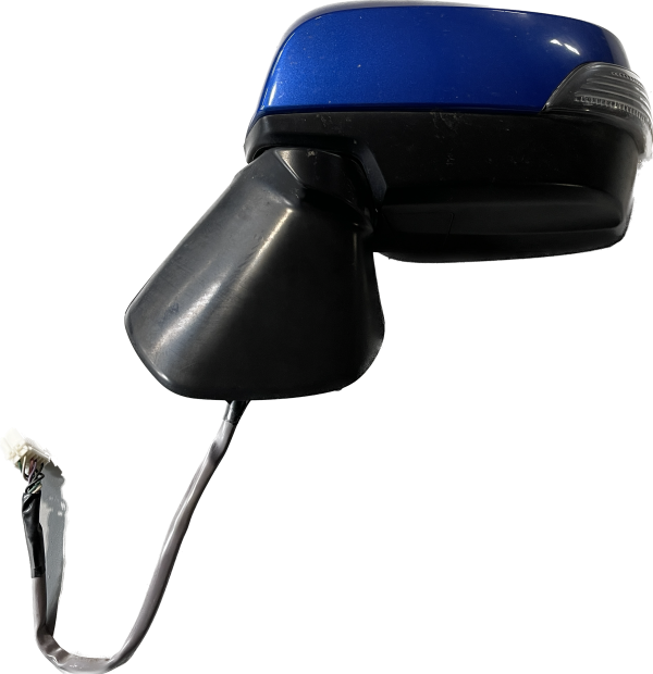 2015-2021 SUBARU WRX STI LH SIDE VIEW MIRROR W/ TURN SIGNAL DRIVERS SIDE BLUE