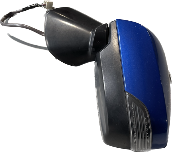 2015-2021 SUBARU WRX STI LH SIDE VIEW MIRROR W/ TURN SIGNAL DRIVERS SIDE BLUE - Image 4