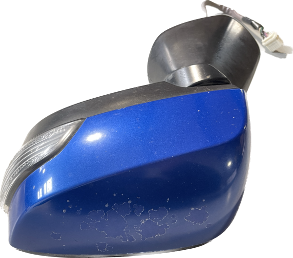 2015-2021 SUBARU WRX STI LH SIDE VIEW MIRROR W/ TURN SIGNAL DRIVERS SIDE BLUE - Image 3