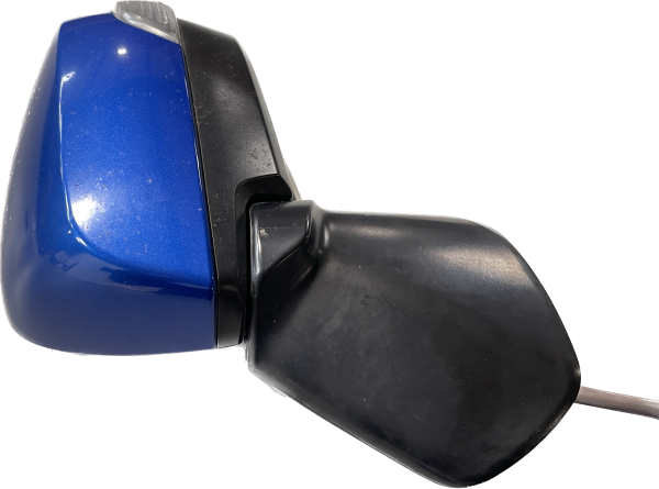 2015-2021 SUBARU WRX STI LH SIDE VIEW MIRROR W/ TURN SIGNAL DRIVERS SIDE BLUE - Image 2