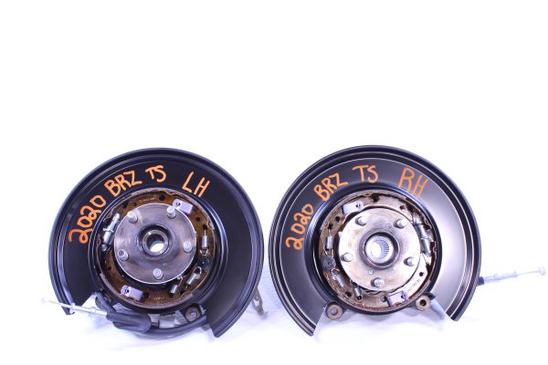 2020 SUBARU BRZ TS REAR HUBS KNUCKLES SPINDLES SET LH/RH OEM 39K MILES 5X100