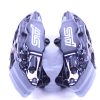 2008-2017 SUBARU WRX STI 4 POT BLACK FRONT BREMBO BRAKE CALIPERS LH/RH OEM - Image 2