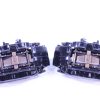 2008-2017 SUBARU WRX STI 4 POT BLACK FRONT BREMBO BRAKE CALIPERS LH/RH OEM - Image 3