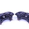 2008-2017 SUBARU WRX STI 4 POT BLACK FRONT BREMBO BRAKE CALIPERS LH/RH OEM - Image 4