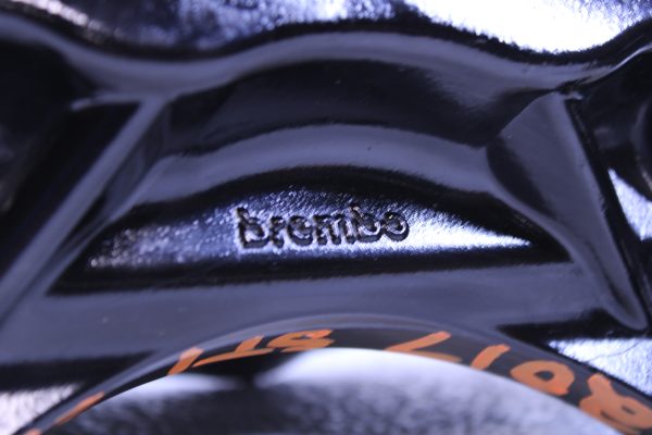 2008-2017 SUBARU WRX STI 4 POT BLACK FRONT BREMBO BRAKE CALIPERS LH/RH OEM - Image 6