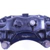 2008-2017 SUBARU WRX STI 4 POT BLACK FRONT BREMBO BRAKE CALIPERS LH/RH OEM - Image 7