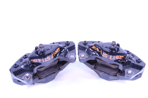 2008-2017 SUBARU WRX STI REAR BREMBO BRAKE CALIPERS LH/RH OEM (STUCK BOLTS) - Image 5