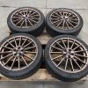 2020 SUBARU BRZ TS MATTE BRONZE STI WHEELS RIMS & TIRES OEM 5X100 18X7.5 +48 - Image 4
