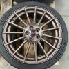 2020 SUBARU BRZ TS MATTE BRONZE STI WHEELS RIMS & TIRES OEM 5X100 18X7.5 +48 - Image 6